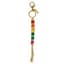 Primitive Rainbow Macrame Key Chain — thumbnail 2 of 2