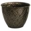 Robert Allen 5" Diamond Planter Graphite — thumbnail 2 of 2