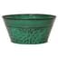 Robert Allen 8" Laurel Bowl Planter Aqua — thumbnail 2 of 2