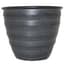 Robert Allen 12" Woodsdale Planter Charcoal — thumbnail 2 of 2