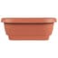 Bloem 24" Deck Rail Planter Terra Cotta — thumbnail 2 of 2