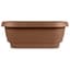 Bloem 24" Deck Rail Planter Chocolate — thumbnail 2 of 2