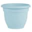 Bloem 12" Ariana w/ Grid Planter Misty Blue — thumbnail 2 of 2