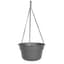 Bloem 12" DuraCotta Hanging Basket Charcoal — thumbnail 2 of 2