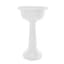 Bloem 18" Grecian Pedestal Urn Casper White — thumbnail 2 of 2