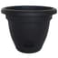 Bloem 8" Lucca Planter Black — thumbnail 2 of 2
