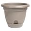 Bloem 8" Lucca Planter Pebble Stone — thumbnail 2 of 2