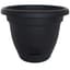 Bloem 10" Lucca Planter Black — thumbnail 2 of 2