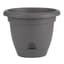 Bloem 14" Lucca Planter Charcoal — thumbnail 2 of 2