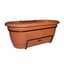 Bloem 18" Lucca Balcony Box Terra Cotta — thumbnail 2 of 2