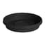 Bloem 20" Terra Saucer Black — thumbnail 2 of 2