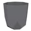 Bloem 10" Tuxton Planter Charcoal — thumbnail 2 of 2