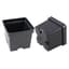Grower Select 04.50 Square Ps Vacuum Formed Pot Black 450/CS — thumbnail 2 of 2
