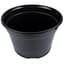 Grower Select 09.00 Coex MumPan Black 1.26gal Bulk 3160/PL - 9in OD x 6.25in H — thumbnail 2 of 2