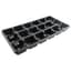 Grower Select 03.50 Square Transport Tray 18 PS Black 110/CS — thumbnail 2 of 2