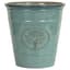 Sun Ceramica 22" Country Garden Pot Aqua — thumbnail 2 of 2