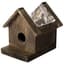 SuperMoss Wood Birdhouse Planter Small — thumbnail 2 of 2