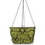 SuperMoss 12" Black Hammer McBeth Square Hanging Basket — thumbnail 2 of 2