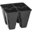 Sunpack 4 Cell Plug Tray Insert Black — thumbnail 2 of 2