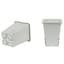 SunPack 7"x7" Square Pot, White 9" Tall — thumbnail 2 of 2