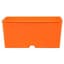 SunPack 5"x5" Heavy Duty Square Pot Orange — thumbnail 2 of 2