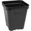Sunpack 5" Heavy Duty Seed Starting Pot Square Black — thumbnail 2 of 2