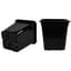 SunPack 12"x12" Square Pot, Black 12" Tall — thumbnail 2 of 2