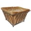 Grower Select 15.00 Floor Planter w/ Ball Feet w/ Plastic Lined Coco Liner and Hangtag - 2.77gal/10.5L Soil Volume Capacity — thumbnail 2 of 2