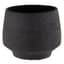 SSI 4" Stoneware Tapered Pot Charcoal — thumbnail 2 of 2