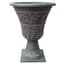 GROWER SELECT ENVIROBLEND 16IN TUMBLED SCROLL URN WEATHERED BLACK 4/CS — thumbnail 2 of 2