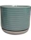 Southern Patio 6" Vado Planter Sea Blue Finish — thumbnail 2 of 2