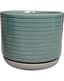 Southern Patio 8" Vado Planter Sea Blue Finish — thumbnail 2 of 2