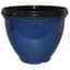 Southern Patio 12" HDR Heritage Planter Monaco Blue — thumbnail 2 of 2