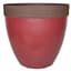 Southern Patio 15" Hornsby Planter Red Finish — thumbnail 2 of 2