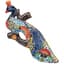 Talavera 14" Peacock Hanger Left — thumbnail 2 of 2