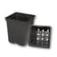 T.O. PLASTICS SVD-550 - BLACK (NO TAG SLITS) (EXCEPTION TO PRESS FILL FEATURE) 200/CS 32CS/PL — thumbnail 2 of 2