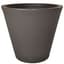 Tusco 13" Cosmo Round Planter Espresso — thumbnail 2 of 2