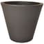 Tusco 20" Cosmo Round Planter Espresso — thumbnail 2 of 2