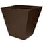 Tusco 18" Cosmo Square Planter Espresso — thumbnail 2 of 2