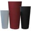 Tusco 32" Cosmo Tall Round Planter Black — thumbnail 2 of 2