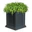 Tusco 20" Modern Colonial Black Planter — thumbnail 2 of 2