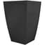 Tusco 23" Modern Tall Square Planter Black — thumbnail 2 of 2