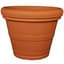 Tusco 13.5" Rolled Rim Planter Terra Cotta — thumbnail 2 of 2