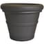 Tusco 15.5" Rolled Rim Planter Espresso — thumbnail 2 of 2