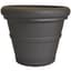 Tusco 24.5" Rolled Rim Planter Espresso — thumbnail 2 of 2