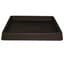 Tusco 11" Square Saucer  Espresso — thumbnail 2 of 2