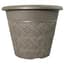 Grower Select 11.00 Nondas Lattice Pot ACP Aged Cappuccino 1.9gal 50/CS - 10.827in OD x 9.5in ID x 8.734in H — thumbnail 2 of 2