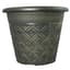 Grower Select 11.00 Nondas Lattice Pot Black / Bronze 1.9gal 50/CS - 10.827in OD x 9.5in ID x 8.734in H — thumbnail 2 of 2