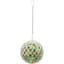 VCS 8" Yellow & Green Hanging Glass Globe — thumbnail 2 of 2