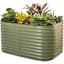 Vego Garden 32" Extra Tall Classic 6 In 1 Modular Metal Raised Garden Bed Kit Olive Green — thumbnail 2 of 2